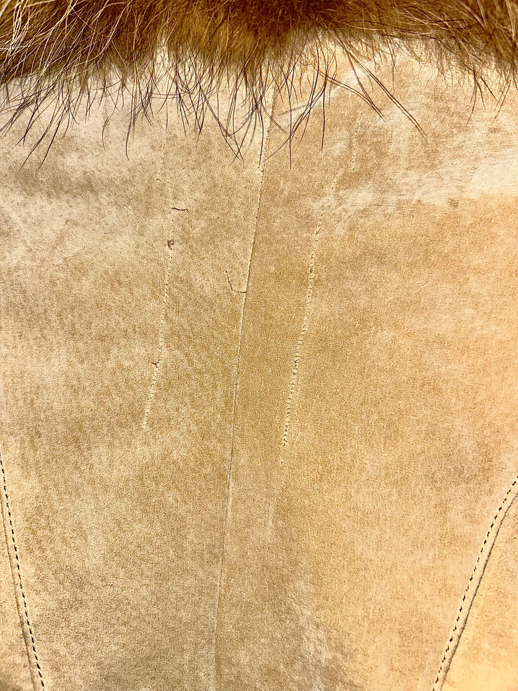 Veste daim et fourrure Oakwood