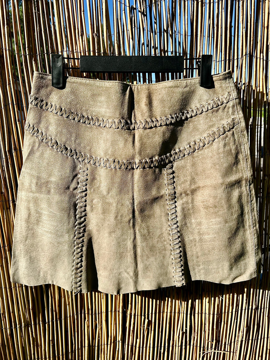 Jupe en cuir Morgan