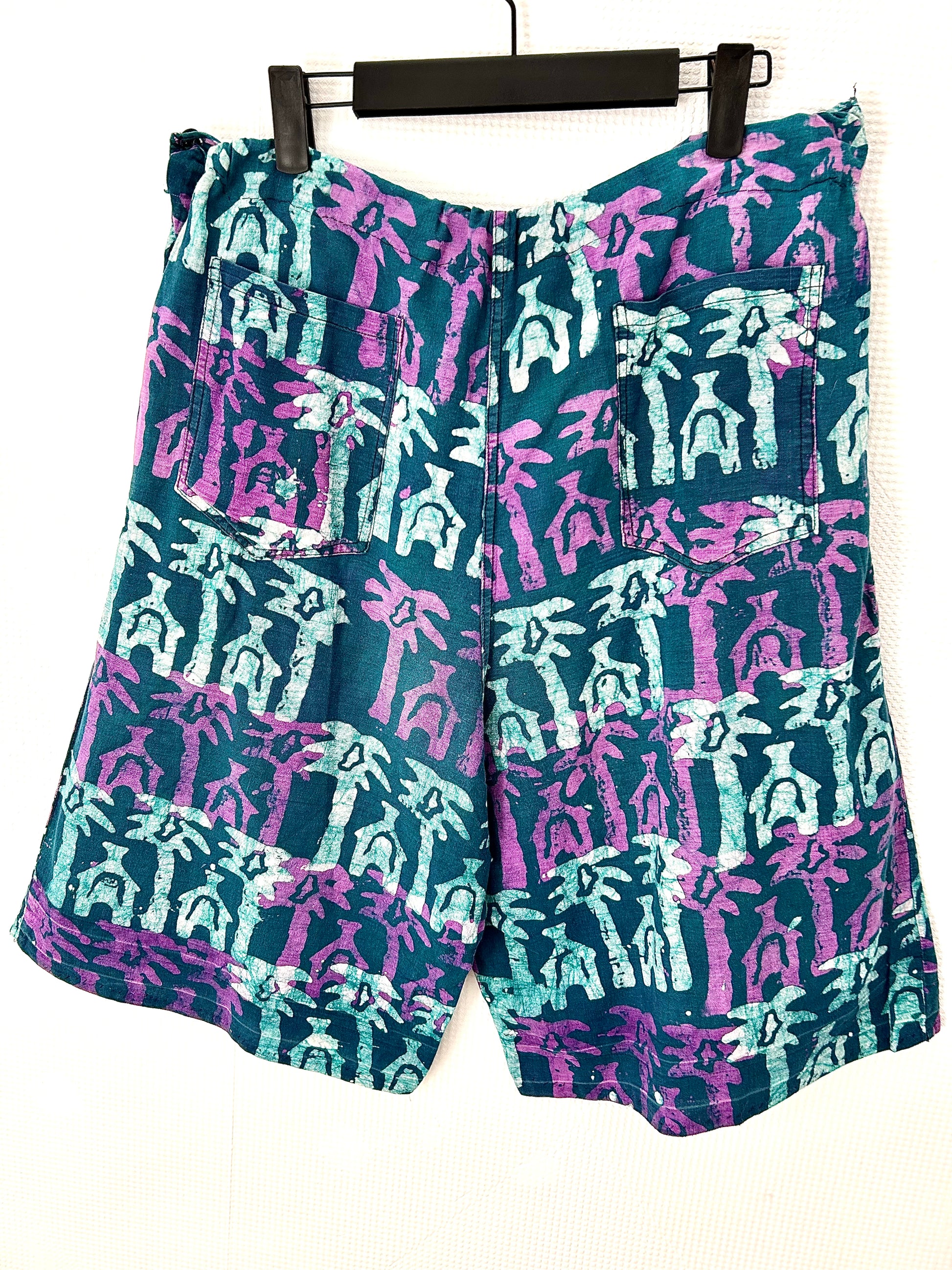 Short imprimé vintage