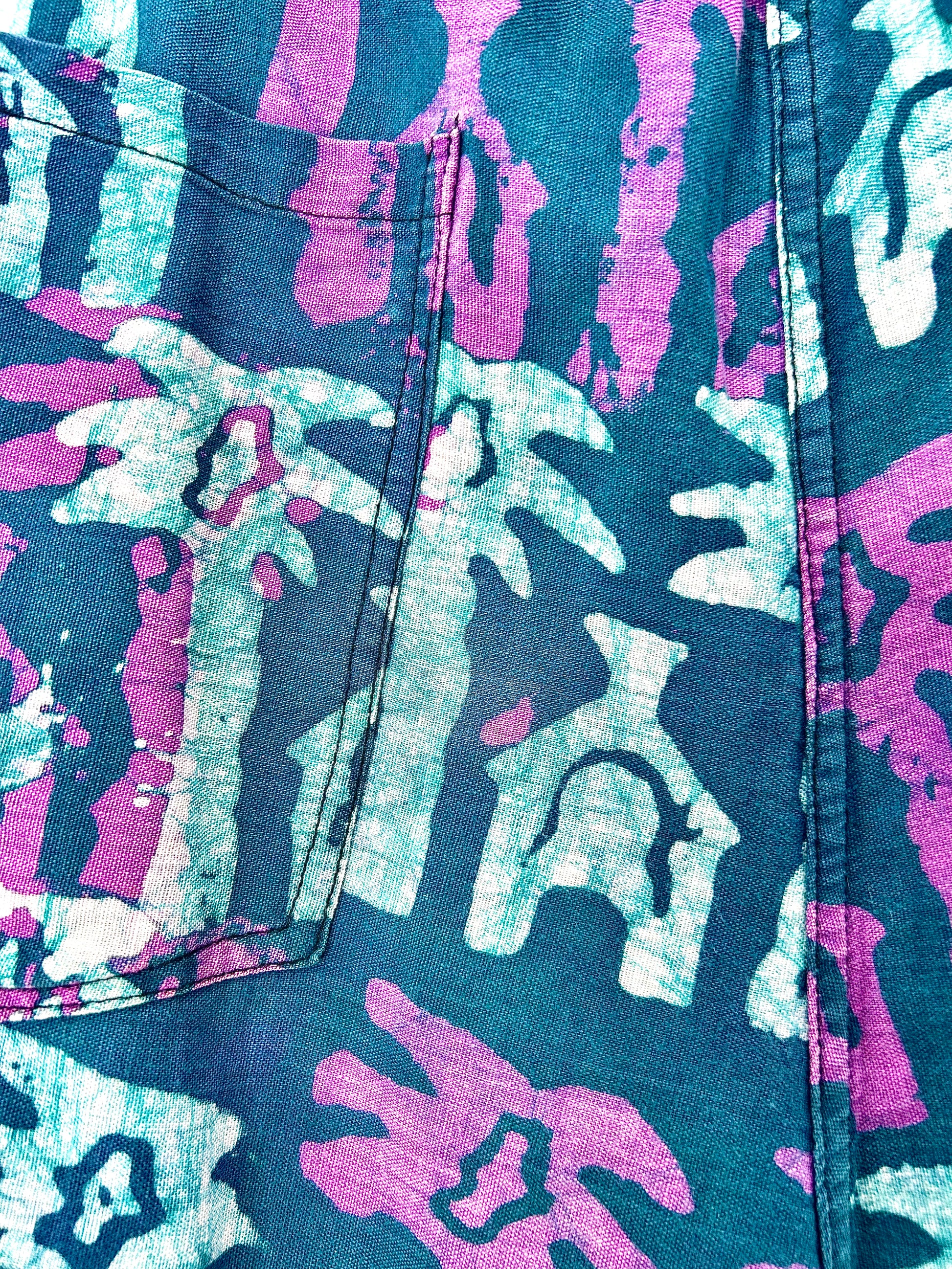 Short imprimé vintage