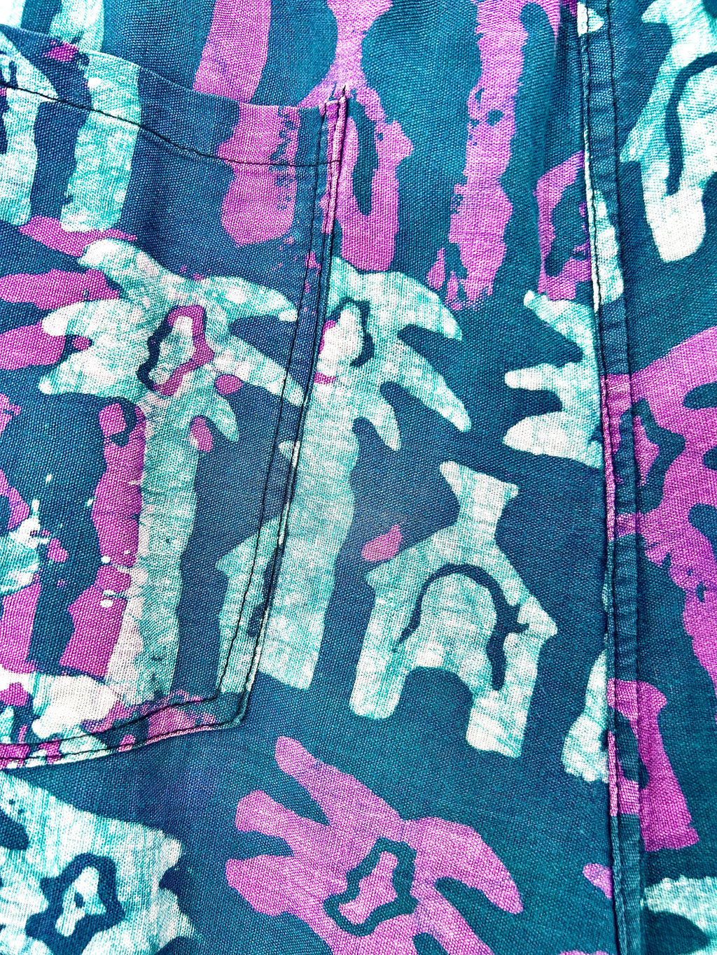 Short imprimé vintage