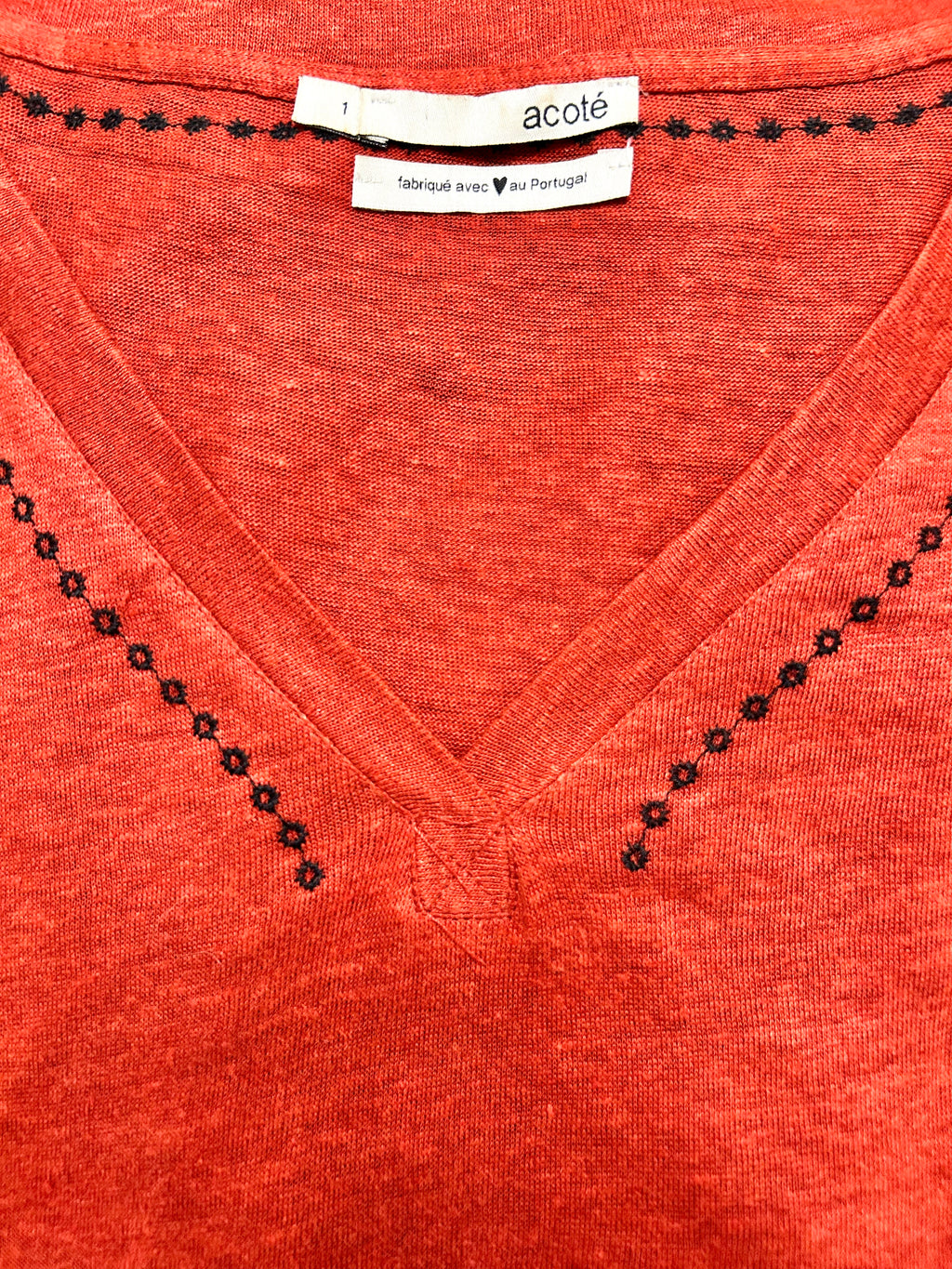 Tee shirt acoté