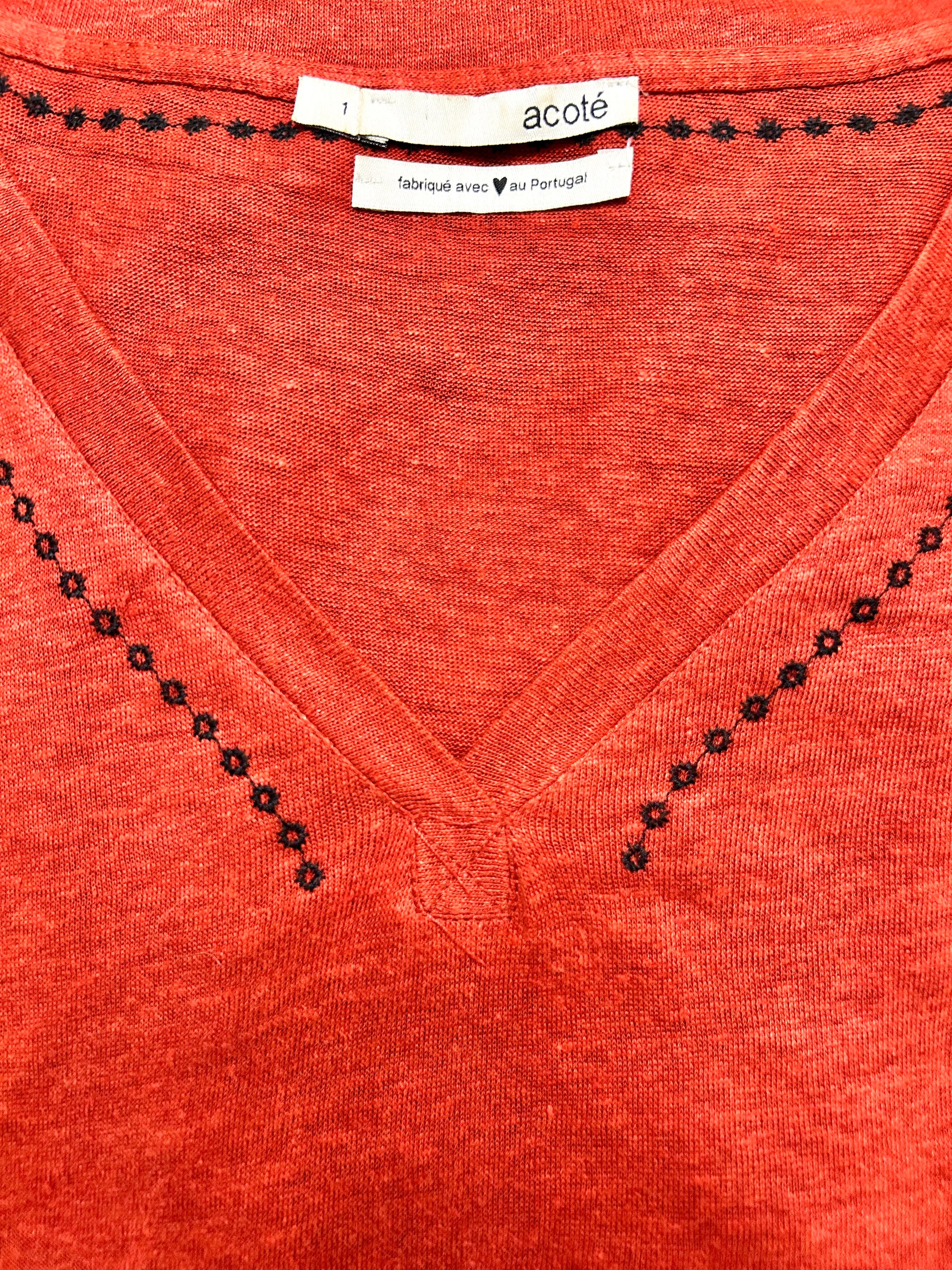 Tee shirt acoté